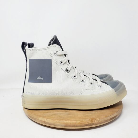 Converse x A COLD WALL Chuck Taylor 70 Shoe Women 6 Sneaker Pavement Grey Hi ACW - Picture 6 of 13